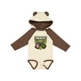 thumbnail image 1 of Inktastic Proud Military Son Boys Camo Flag Boys Long Sleeve Baby Bodysuit, 1 of 5
