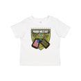 thumbnail image 1 of Inktastic Proud Military Son Boys Camo Flag Boys Toddler T-Shirt, 1 of 5
