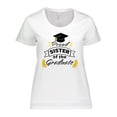 thumbnail image 1 of Inktastic Proud Sister Of The Graduate-Family Graduation Women's Plus Size T-Shirt, 1 of 5