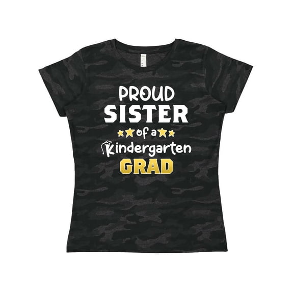 Inktastic Proud Sister of a Kindergarten Grad Women's T-Shirt