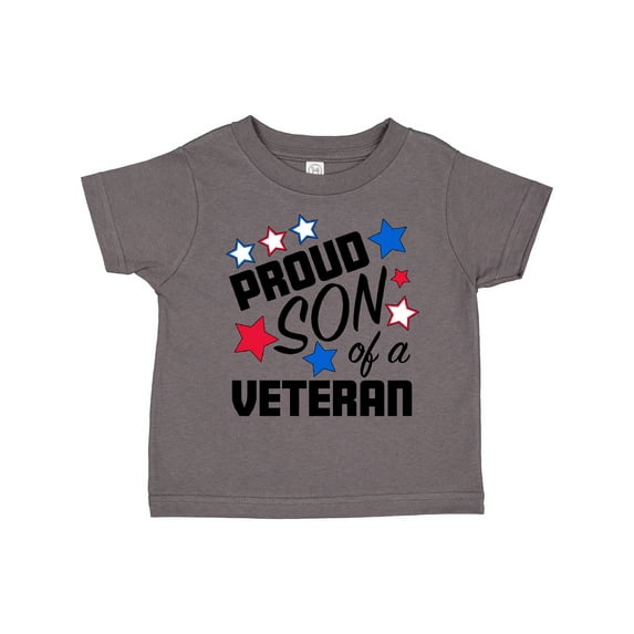Inktastic Proud Son of a Veteran Veterans Day Boys Toddler T-Shirt