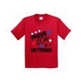 thumbnail image 1 of Inktastic Proud Son of a Veteran Veterans Day Youth T-Shirt, 1 of 5
