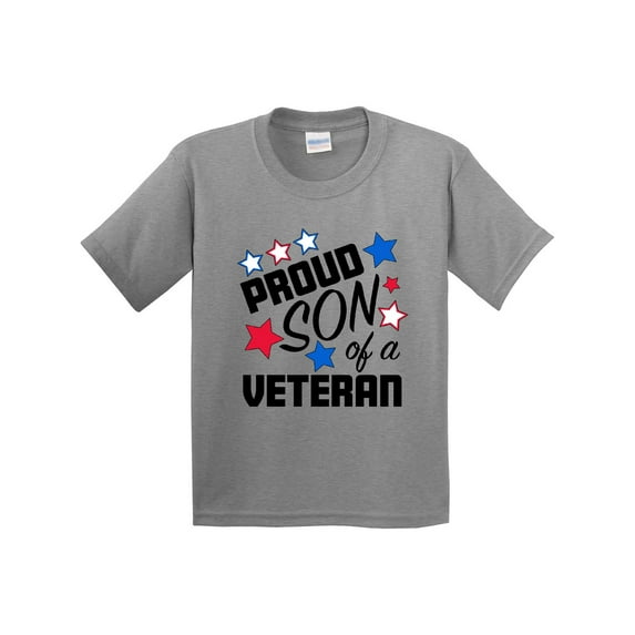 Inktastic Proud Son of a Veteran Veterans Day Youth T-Shirt