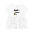 thumbnail image 1 of Inktastic Proud of My Brother Autism Awareness Puzzle Piece Ribbon Girls Baby Dress, 1 of 5