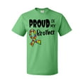 thumbnail image 1 of Inktastic Proud of My Brother Autism Awareness Puzzle Piece Ribbon T-Shirt, 1 of 5
