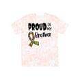 thumbnail image 1 of Inktastic Proud of My Brother Autism Awareness Puzzle Piece Ribbon T-Shirt, 1 of 5