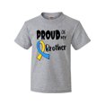 thumbnail image 1 of Inktastic Proud of My Brother Down Syndrome Awareness Youth T-Shirt, 1 of 5