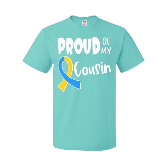 Inktastic Proud of My Cousin Down Syndrome Awareness T-Shirt
