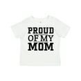 thumbnail image 1 of Inktastic Proud of My Mom Mother's Day Boys or Girls Toddler T-Shirt, 1 of 5