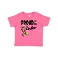 thumbnail image 1 of Inktastic Proud of my Brother Autism Awareness Puzzle Piece Ribbon Boys or Girls Baby T-Shirt, 1 of 5