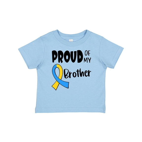 Inktastic Proud of my Brother Down Syndrome Awareness Boys or Girls Baby T-Shirt