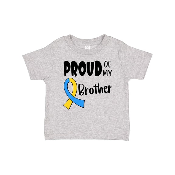 Inktastic Proud of my Brother Down Syndrome Awareness Boys or Girls Baby T-Shirt