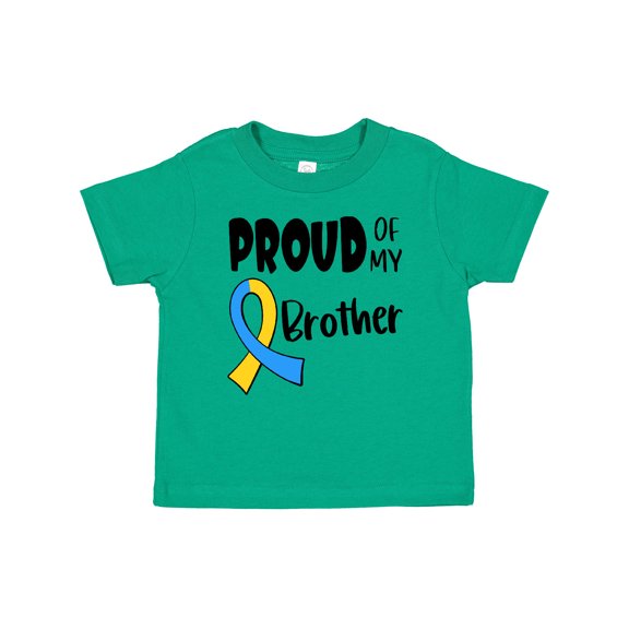 Inktastic Proud of my Brother Down Syndrome Awareness Boys or Girls Baby T-Shirt
