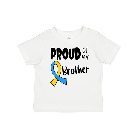 Inktastic Proud of my Brother Down Syndrome Awareness Boys or Girls Baby T-Shirt