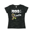 thumbnail image 1 of Inktastic Proud of my Cousin Autism Awareness Puzzle Piece Ribbon Women's T-Shirt, 1 of 5
