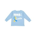 thumbnail image 1 of Inktastic Proud of my Cousin Down Syndrome Awareness Boys or Girls Long Sleeve Toddler T-Shirt, 1 of 5