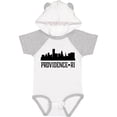 thumbnail image 1 of Inktastic Providence Rhode Island City Skyline Boys or Girls Baby Bodysuit, 1 of 5