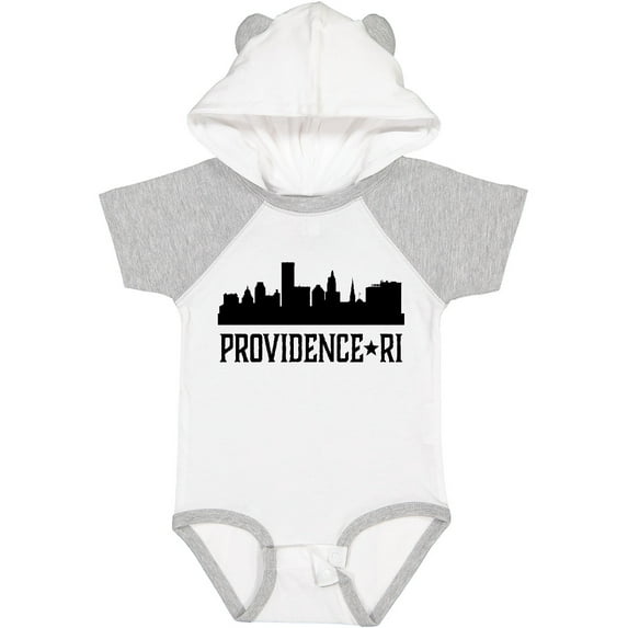 Inktastic Providence Rhode Island City Skyline Boys or Girls Baby Bodysuit
