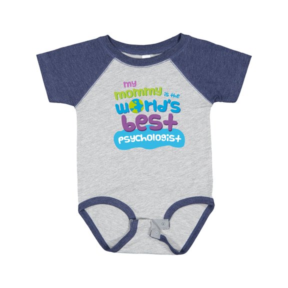 Inktastic Psychologist Mom Baby Boys or Girls Baby Bodysuit