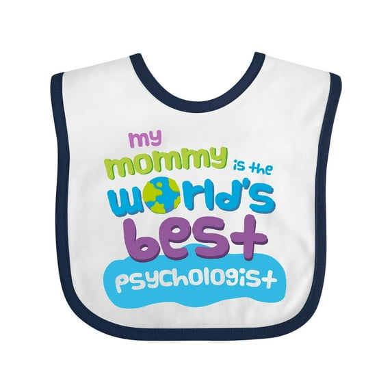 Inktastic Psychologist Mom Baby Boys or Girls Baby Bib