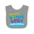thumbnail image 1 of Inktastic Psychologist Mom Baby Boys or Girls Baby Bib, 1 of 4