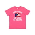 thumbnail image 1 of Inktastic Puerto Rican Awesome Youth T-Shirt, 1 of 5