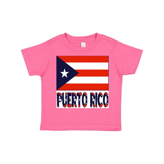 Inktastic Puerto Rico Flag & Name Boys or Girls Toddler T-Shirt