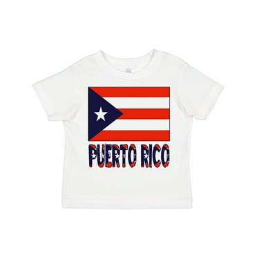 Inktastic Puerto Rico Flag & Name Boys or Girls Toddler T-Shirt