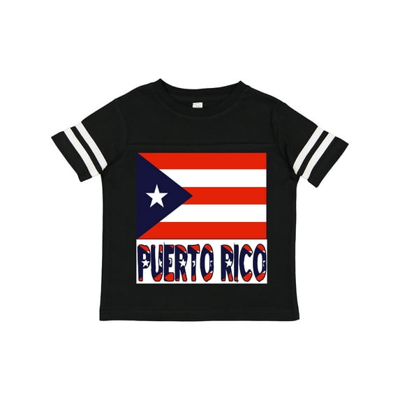 Inktastic Puerto Rico Flag & Name Boys or Girls Toddler T-Shirt