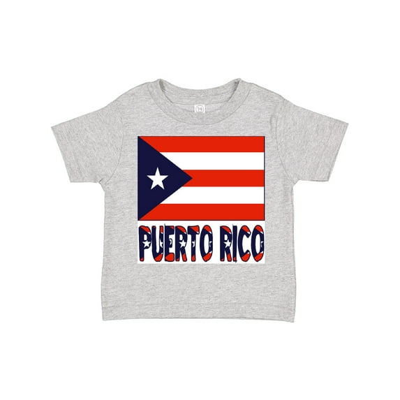 Inktastic Puerto Rico Flag & Name Boys or Girls Toddler T-Shirt