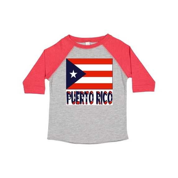 Inktastic Puerto Rico Flag & Name Boys or Girls Toddler T-Shirt