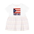 thumbnail image 1 of Inktastic Puerto Rico Flag & Name Girls Baby Dress, 1 of 5