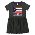 thumbnail image 1 of Inktastic Puerto Rico Flag & Name Girls Toddler Dress, 1 of 5
