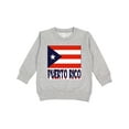 thumbnail image 1 of Inktastic Puerto Rico Flag & Name Toddler Sweatshirt, 1 of 4