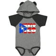 thumbnail image 1 of Inktastic Puerto Rico Flag in Text Boys or Girls Baby Bodysuit, 1 of 5