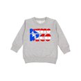 thumbnail image 1 of Inktastic Puerto Rico Flag in Text Toddler Sweatshirt, 1 of 4