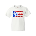 thumbnail image 1 of Inktastic Puerto Rico Flag in Text Youth T-Shirt, 1 of 5