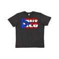 thumbnail image 1 of Inktastic Puerto Rico Flag in Text Youth T-Shirt, 1 of 5