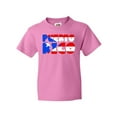 thumbnail image 1 of Inktastic Puerto Rico Flag in Text Youth T-Shirt, 1 of 5