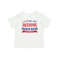 thumbnail image 1 of Inktastic Puerto Rico Love My Puerto Rican Family Boys or Girls Baby T-Shirt, 1 of 5