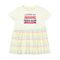 thumbnail image 1 of Inktastic Puerto Rico Love My Puerto Rican Family Girls Baby Dress, 1 of 5