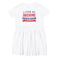 thumbnail image 1 of Inktastic Puerto Rico Love My Puerto Rican Family Girls Toddler Dress, 1 of 5