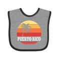 thumbnail image 1 of Inktastic Puerto Rico Vacation Cruise Boys or Girls Baby Bib, 1 of 4
