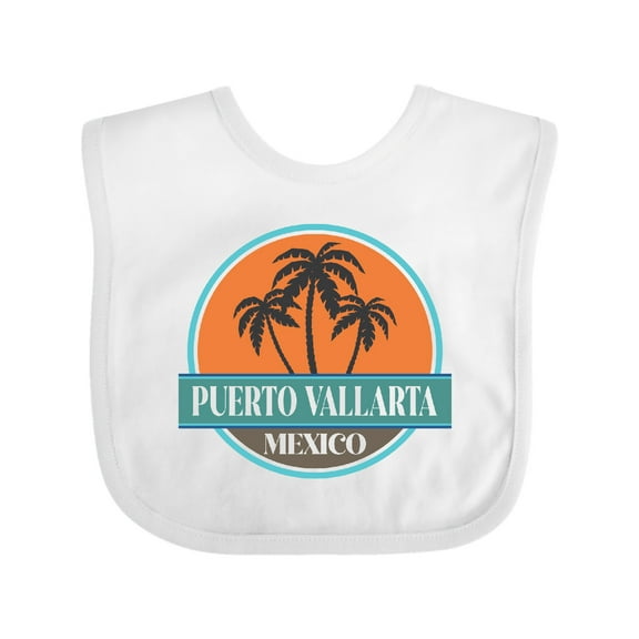 Inktastic Puerto Vallarta Vacation Boys or Girls Baby Bib