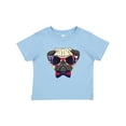 thumbnail image 1 of Inktastic Pug Dog July 4th Patriotic Sunglasses Boys or Girls Baby T-Shirt, 1 of 5