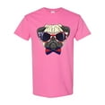 thumbnail image 1 of Inktastic Pug Dog July 4th Patriotic Sunglasses T-Shirt, 1 of 5