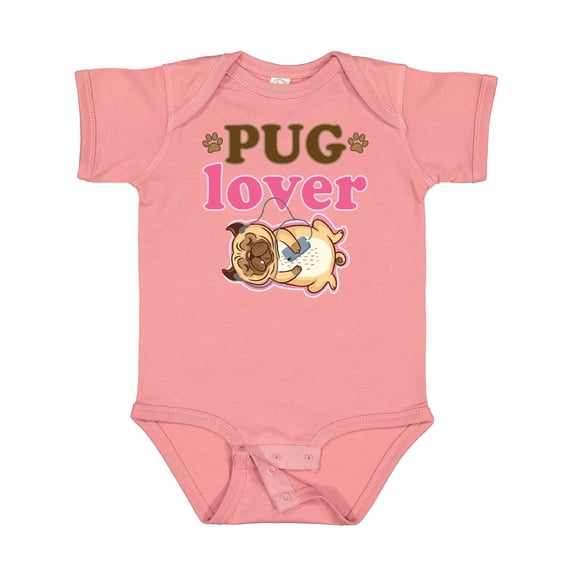 Inktastic Pug Lover Dog Gift Girls Baby Bodysuit
