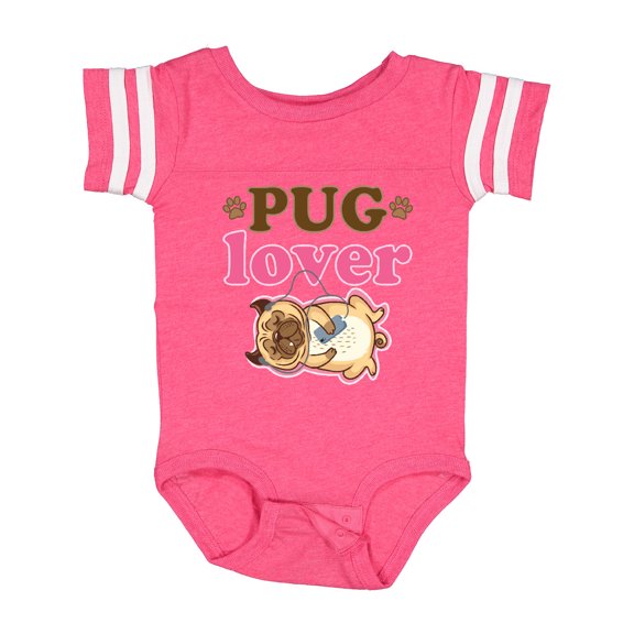 Inktastic Pug Lover Dog Gift Girls Baby Bodysuit