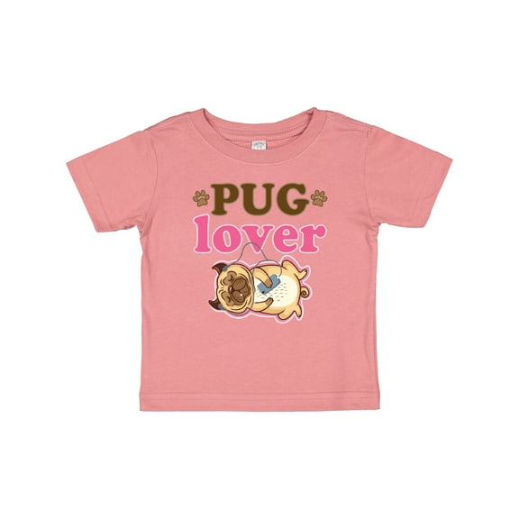 Inktastic Pug Lover Dog Gift Girls Baby T-Shirt