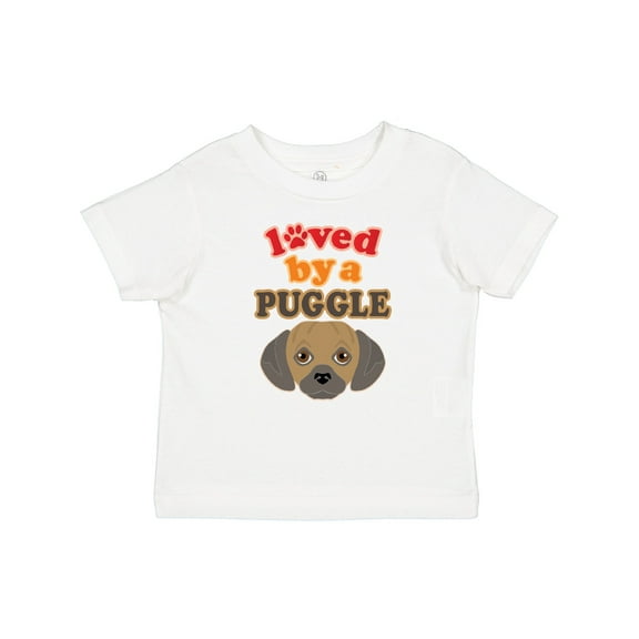 Inktastic Puggle Dog Pug Poodle Mix Boys or Girls Baby T-Shirt